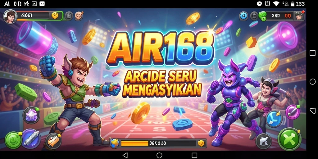 Screenshot AIR168 menampilkan gameplay menantang dan seru.