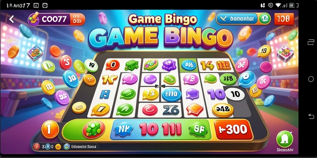 Screenshot gameplay COO77 yang menunjukkan keseruan bermain Bingo.