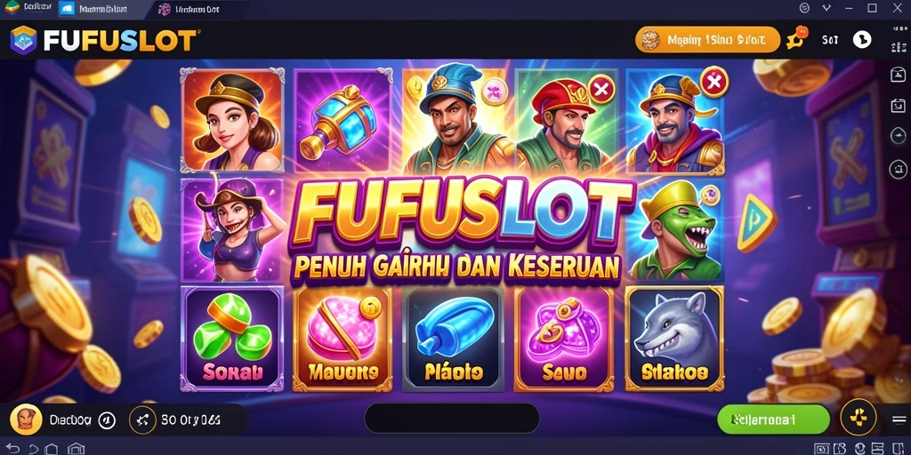 Tampilan gameplay menawan dari FUFUSLOT yang penuh aksi.