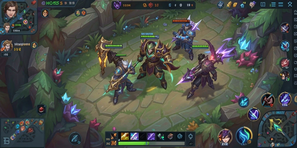Tampilan gameplay seru dan strategi dari HOYE55.