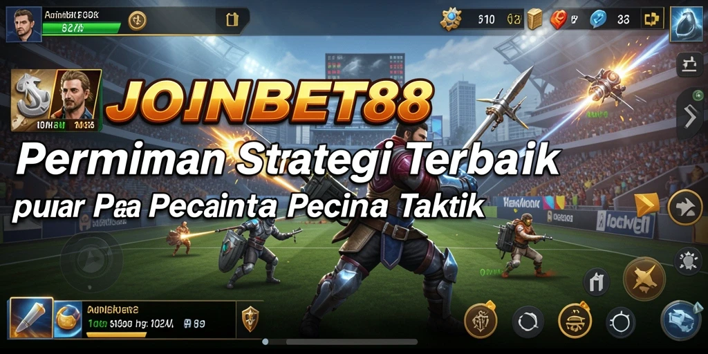 Tangkapan layar gameplay <strong>JOINBET88</strong> menunjukkan aksi strategi yang mendebarkan.
