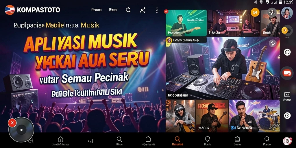 Tampilan gameplay seru dan interaktif di KOMPASTOTO.
