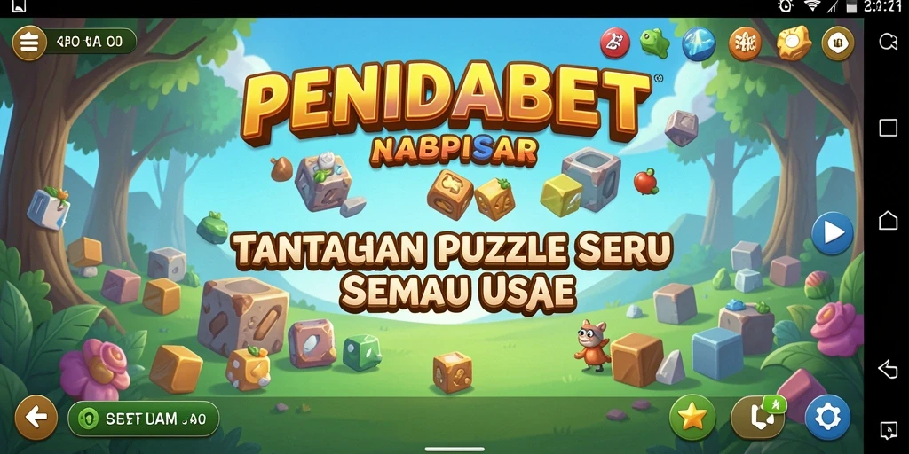 Tampilan gameplay seru dan menantang dari PENIDABET.