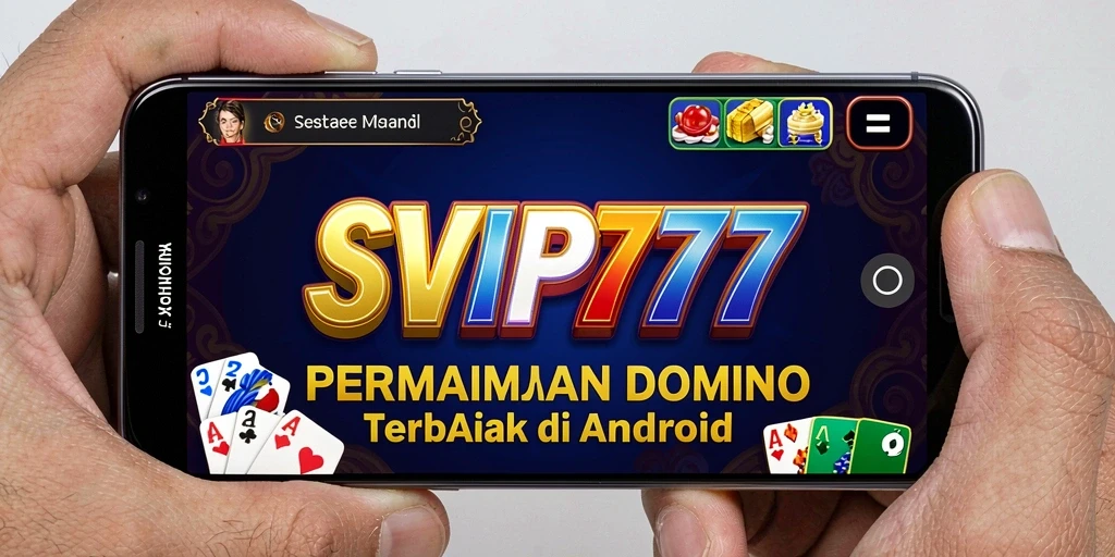 Tampilan gameplay seru di SVIP777 yang menampilkan aksi domino.