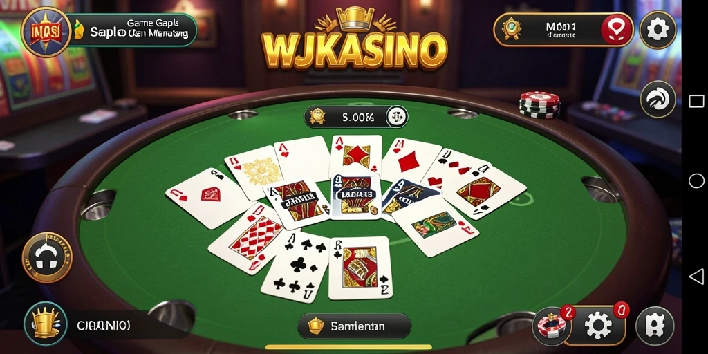 Tampilan gameplay WJKASINO yang menarik dan interaktif.